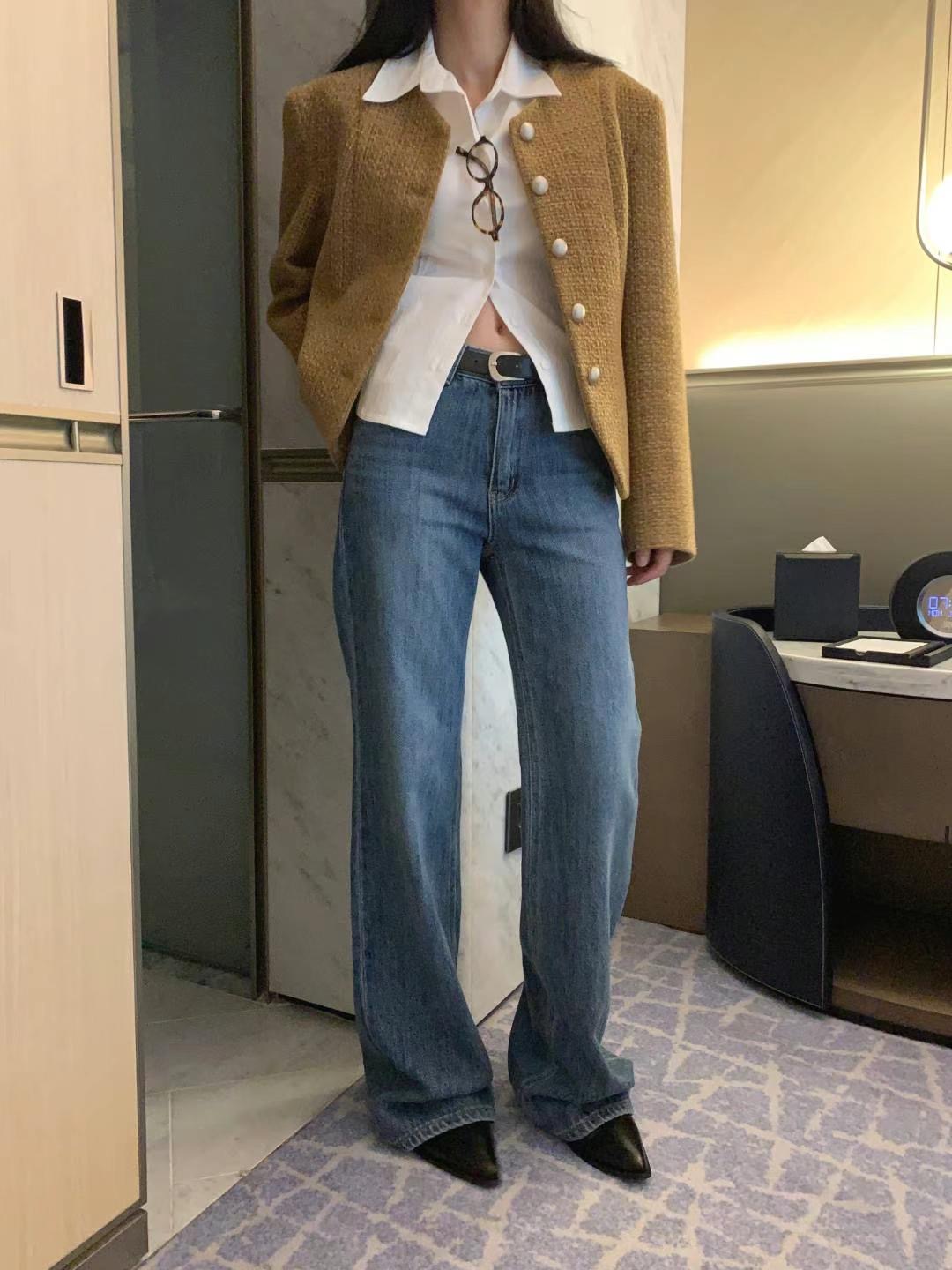 FORMAL直郵韓國代購女裝新品真品時尚職業休閑人氣熱賣牛仔褲FORMAL牛仔褲