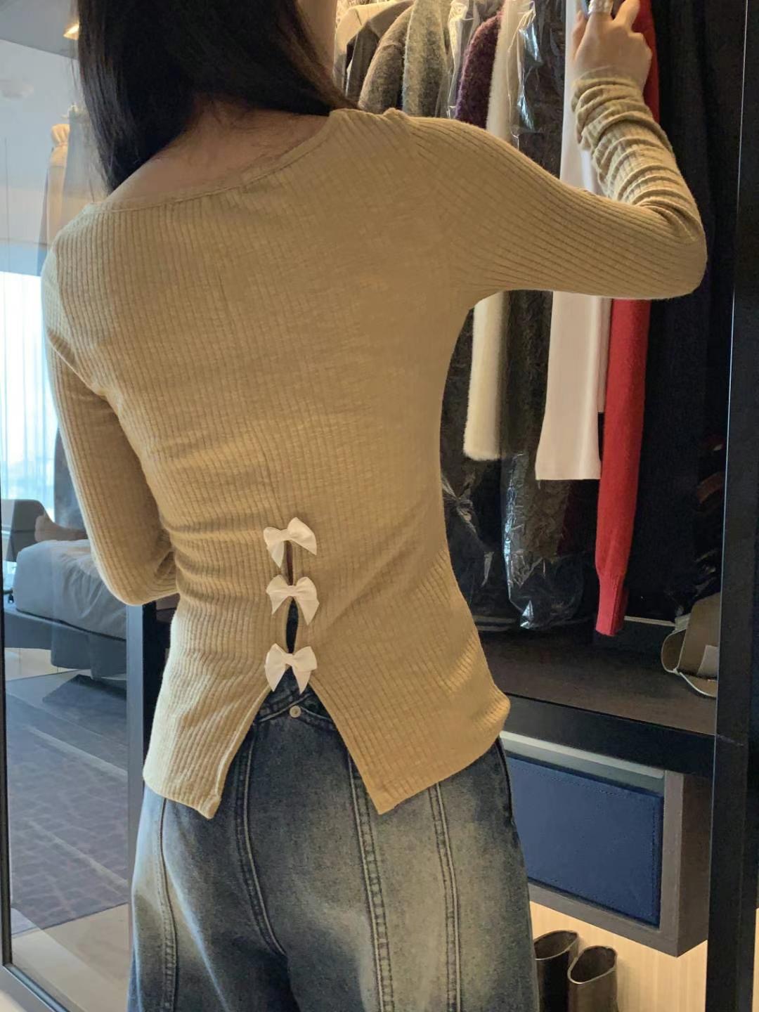 FORMAL韓國直郵東大門實拍女裝新款職業熱賣時尚人氣長袖T恤FORMAL長袖T恤