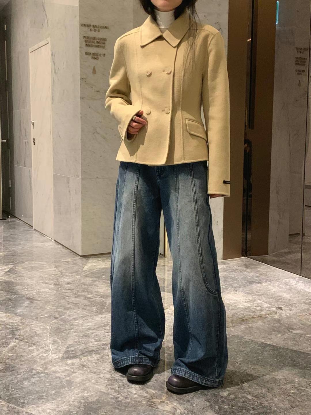 FORMAL韓國直郵女裝新品人氣熱賣24秋冬推薦時尚休閑牛仔褲FORMAL牛仔褲
