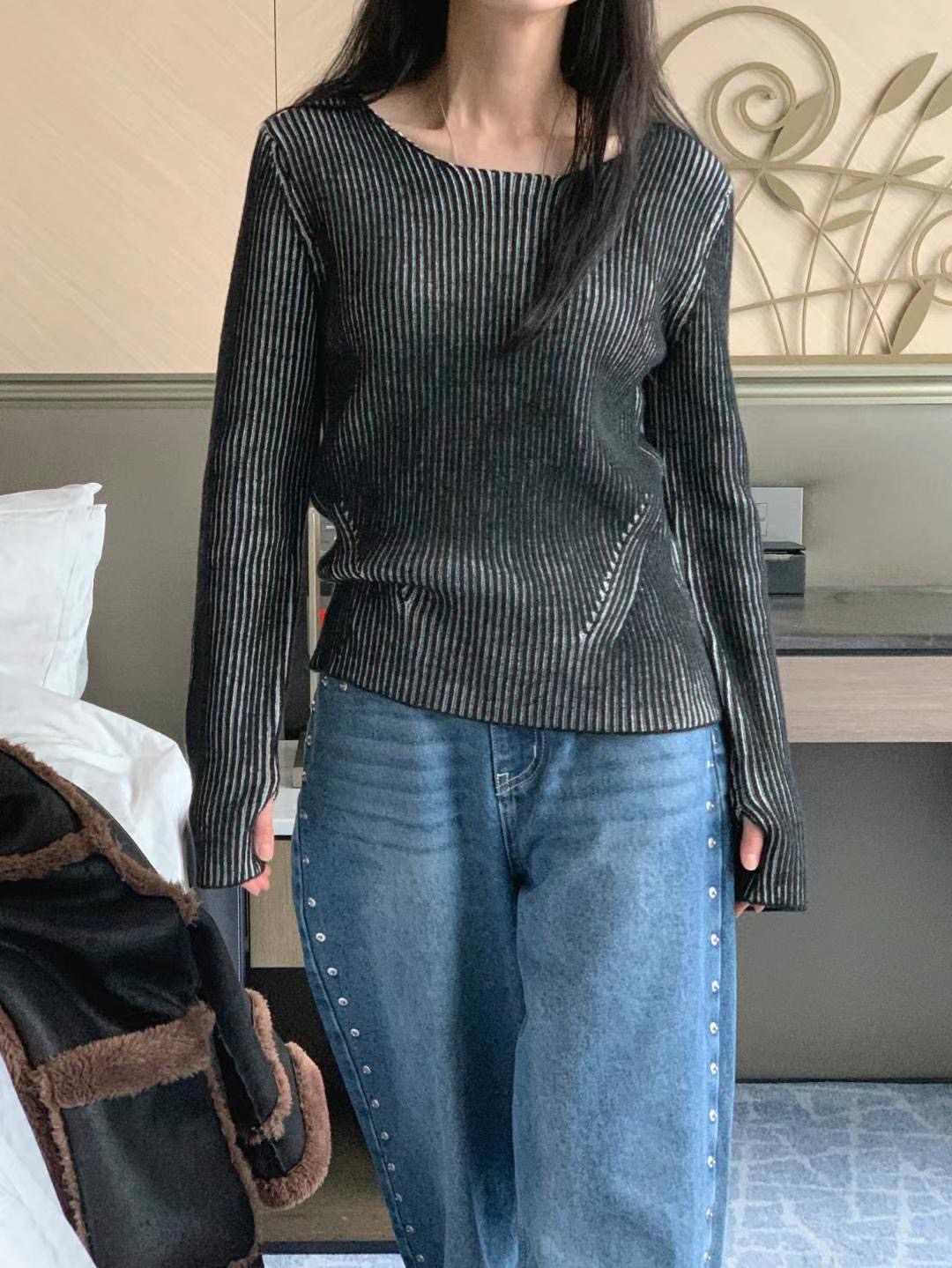 FORMAL韓國直郵女裝新款24秋冬熱賣人氣職業休閑時尚針織衫FORMAL針織衫圖色3