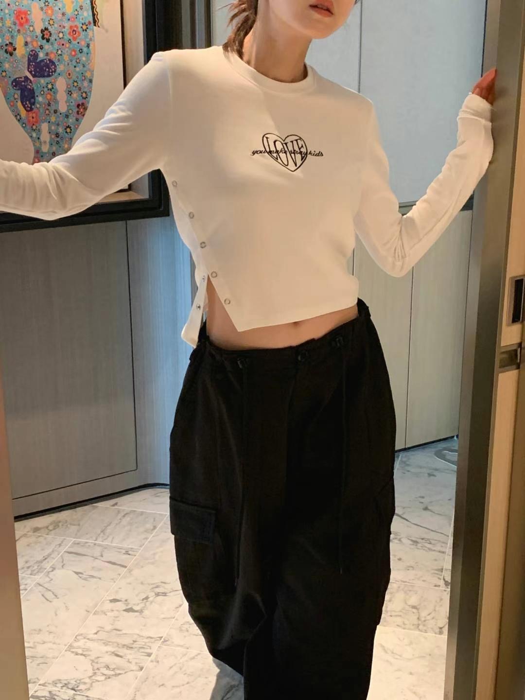 FORMAL韓國直郵東大門代購女裝新款人氣休閑推薦真品長袖T恤FORMAL長袖T恤