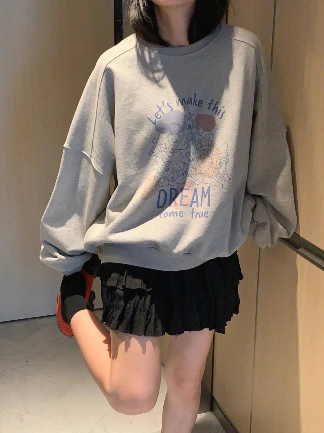 FORMAL韓國直郵東大門實拍女裝新品24秋冬時尚人氣休閑衛衣FORMAL衛衣