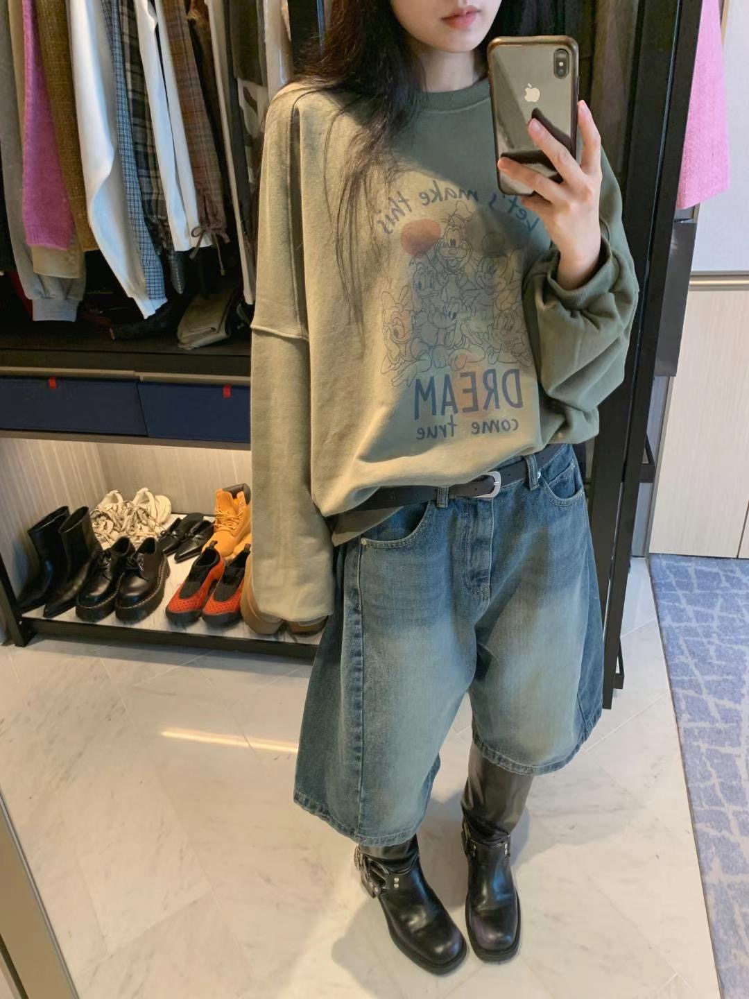 FORMAL韓國直郵東大門實拍女裝新品24秋冬時尚人氣休閑衛衣FORMAL衛衣圖色2