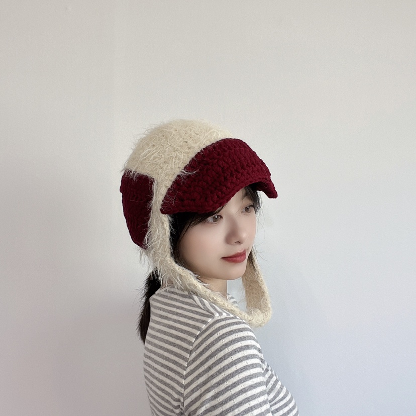 LOVELY HAT韓國直郵東大門實拍女裝新品推薦24秋冬真品帽子LOVELY HAT帽子