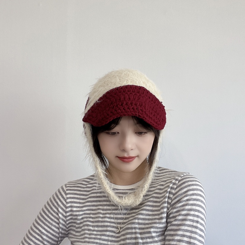 LOVELY HAT韓國直郵東大門實拍女裝新品推薦24秋冬真品帽子LOVELY HAT帽子