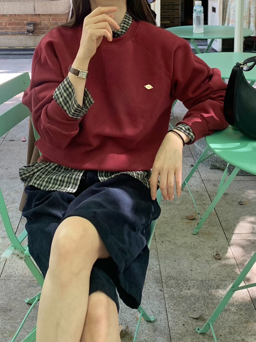 FORMSTUDIO韓國直郵東大門實拍女裝新品休閑時尚24秋冬衛衣FORMSTUDIO衛衣