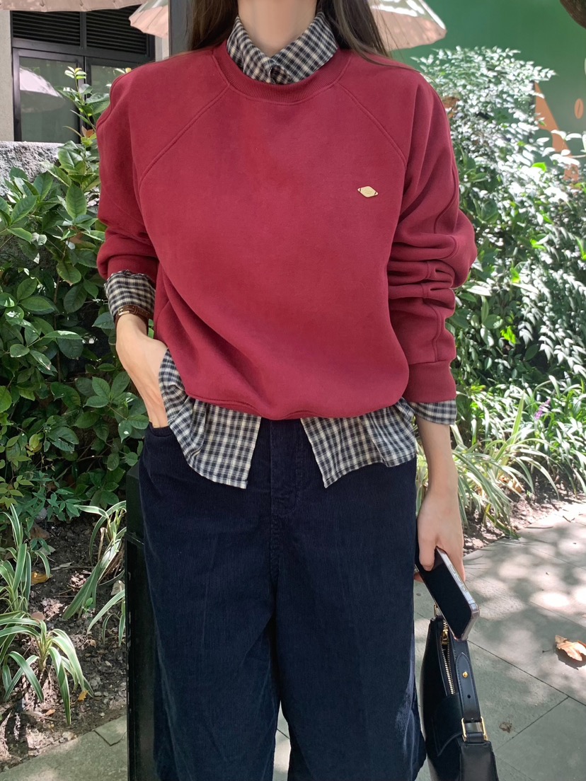 FORMSTUDIO韓國直郵東大門實拍女裝新品休閑時尚24秋冬衛衣FORMSTUDIO衛衣