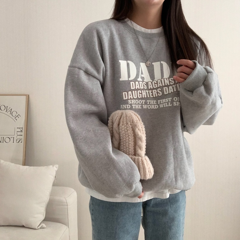 HELLO JINI韓國直郵東大門實拍女裝新品熱賣休閑24秋冬衛衣HELLO JINI衛衣