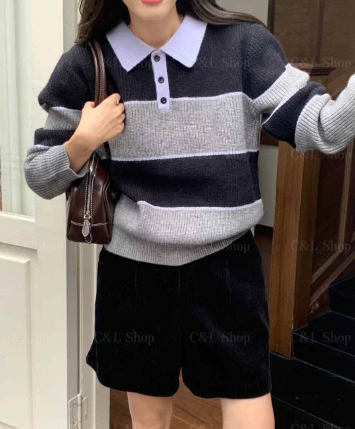 BELLINO293直郵韓國代購女裝新品真品人氣24秋冬針織衫BOBBIE DOLL針織衫