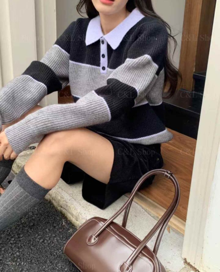 BELLINO293直郵韓國代購女裝新品真品人氣24秋冬針織衫BOBBIE DOLL針織衫