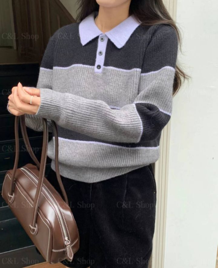 BELLINO293直郵韓國代購女裝新品真品人氣24秋冬針織衫BOBBIE DOLL針織衫