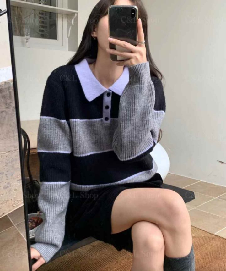 BELLINO293直郵韓國代購女裝新品真品人氣24秋冬針織衫BOBBIE DOLL針織衫