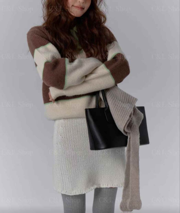 BELLINO293直郵韓國代購女裝新品真品人氣24秋冬針織衫BOBBIE DOLL針織衫