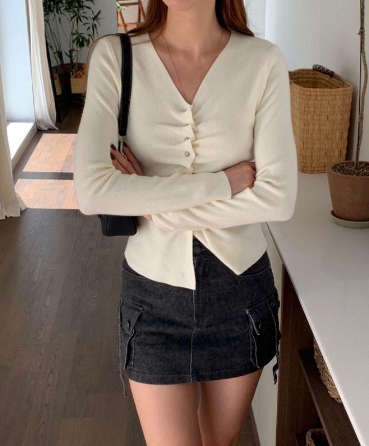 BELLINO293韓國直郵東大門代購女裝新品24秋冬時尚針織衫BOBBIE DOLL針織衫