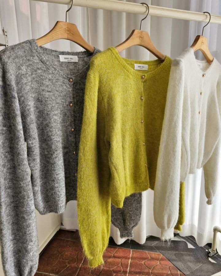 BELLINO293韓國直郵東大門實拍女裝新品時尚休閑24秋冬針織衫BOBBIE DOLL針織衫