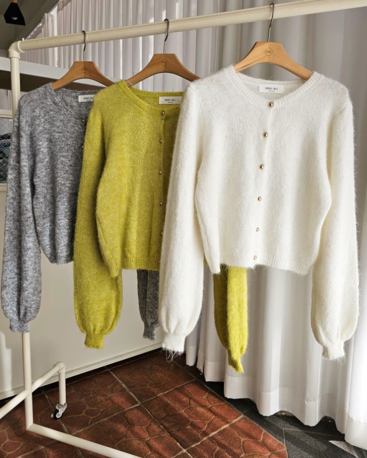 BELLINO293韓國直郵東大門實拍女裝新品時尚休閑24秋冬針織衫BOBBIE DOLL針織衫