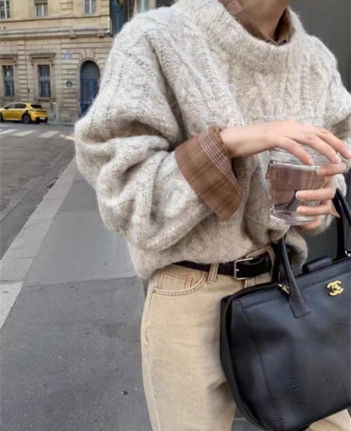 BELLINO293直郵韓國代購女裝新款休閑24秋冬人氣熱賣毛衣BOBBIE DOLL毛衣