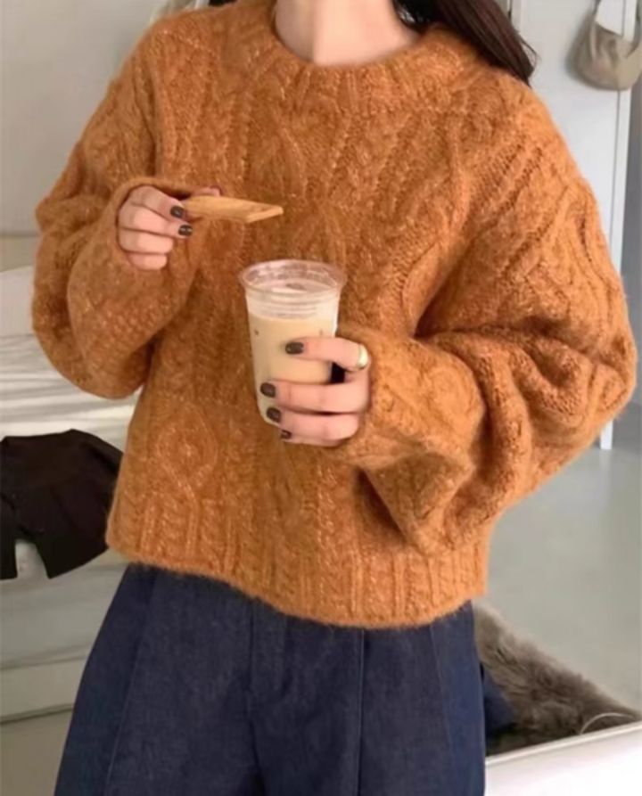 BELLINO293直郵韓國代購女裝新款休閑24秋冬人氣熱賣毛衣BOBBIE DOLL毛衣圖色1