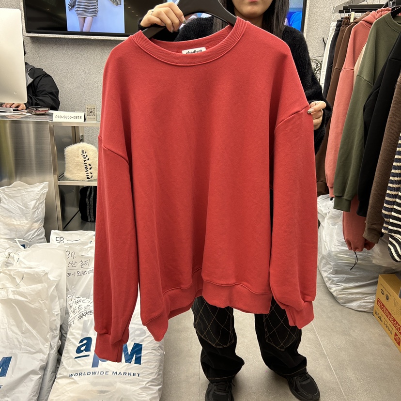 LE A直郵韓國代購女裝新品時尚真品熱賣休閑人氣24秋冬衛衣LE A-男裝衛衣圖色3