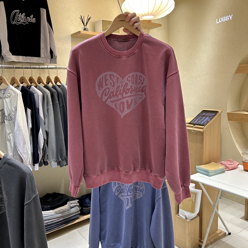LOBBY-男裝韓國直郵東大門代購女裝新品休閑推薦人氣職業衛衣LOBBY衛衣