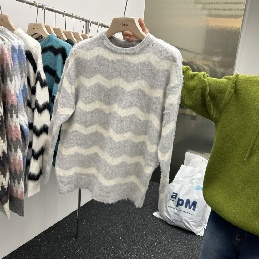 SIMOH韓國直郵女裝新品人氣真品熱賣24秋冬職業推薦針織衫SIMOH-男裝針織衫圖色2