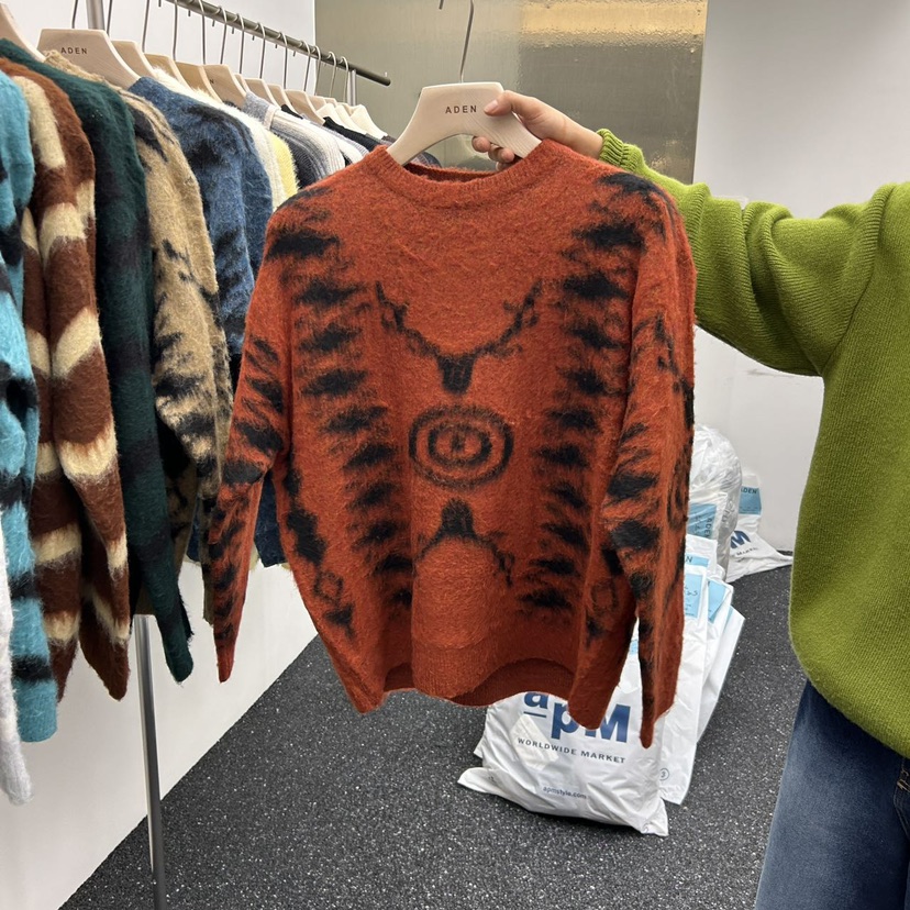 SIMOH直郵韓國代購女裝新品熱賣真品職業推薦24秋冬針織衫SIMOH-男裝針織衫圖色2