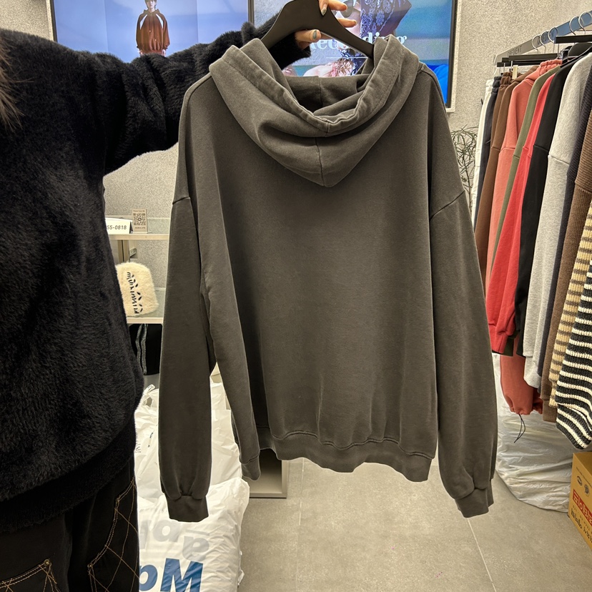 LE A直郵韓國代購女裝新品人氣24秋冬推薦時尚休閑衛衣拉鏈LE A-男裝衛衣