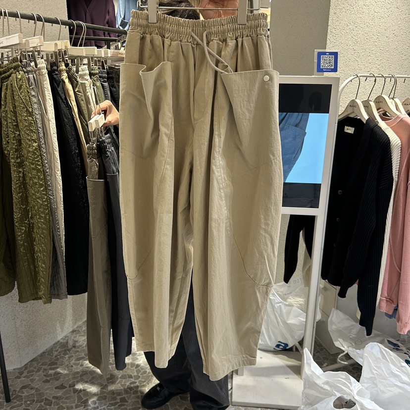 RARE-A直郵韓國代購女裝新款熱賣24秋冬休閑真品職業休閑褲RARE-男裝休閑褲