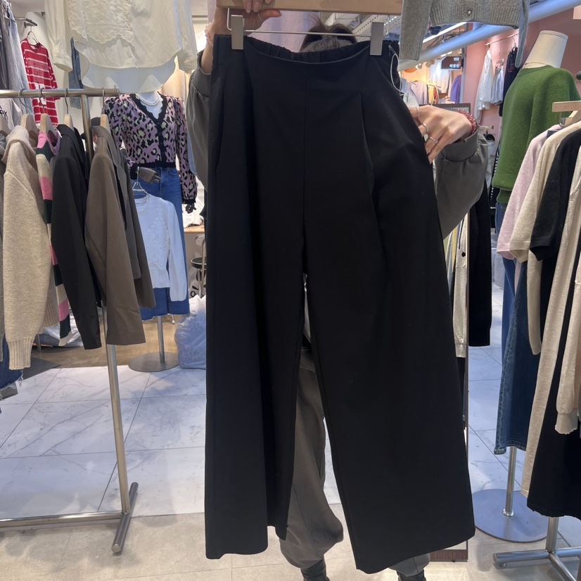 JuA韓國直郵東大門代購女裝新品熱賣24秋冬推薦休閑休閑褲JUA休閑褲