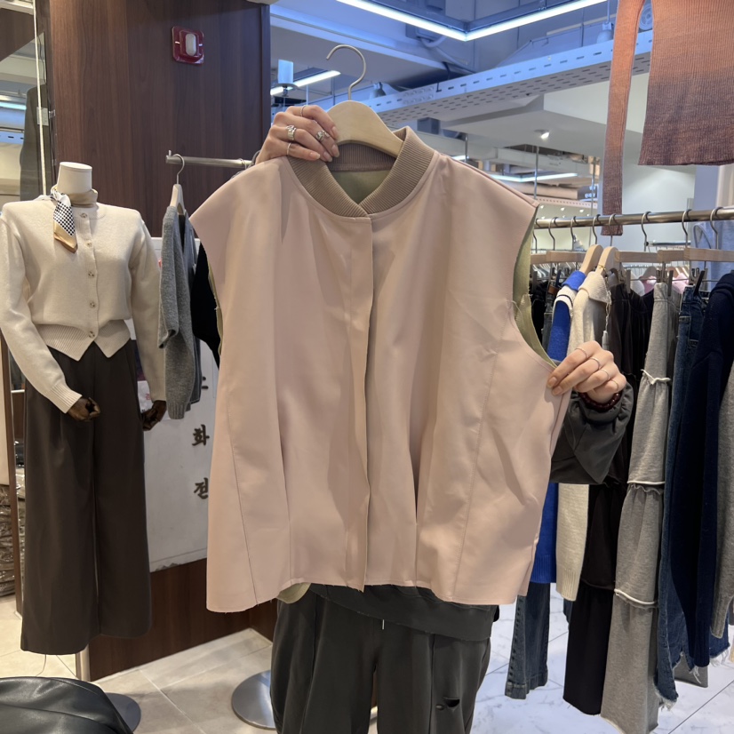 JuA直郵韓國代購女裝新品人氣熱賣真品職業休閑時尚推薦馬甲JUA馬甲