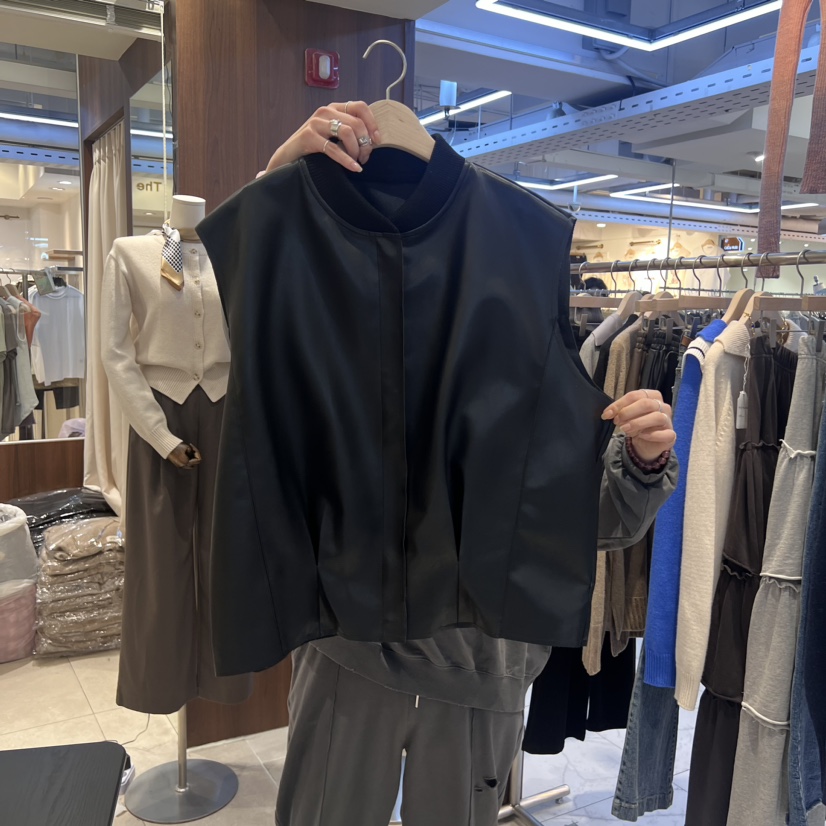 JuA直郵韓國代購女裝新品人氣熱賣真品職業休閑時尚推薦馬甲JUA馬甲圖色2