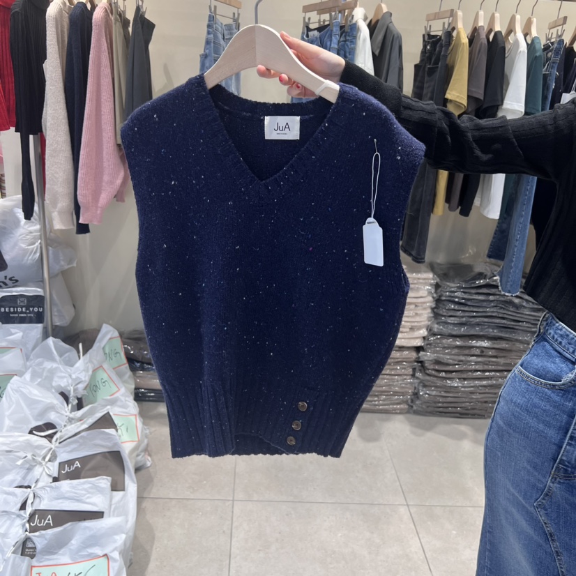 JuA直郵韓國代購女裝新款休閑推薦職業時尚熱賣真品吊帶背心JUA吊帶/背心圖色1
