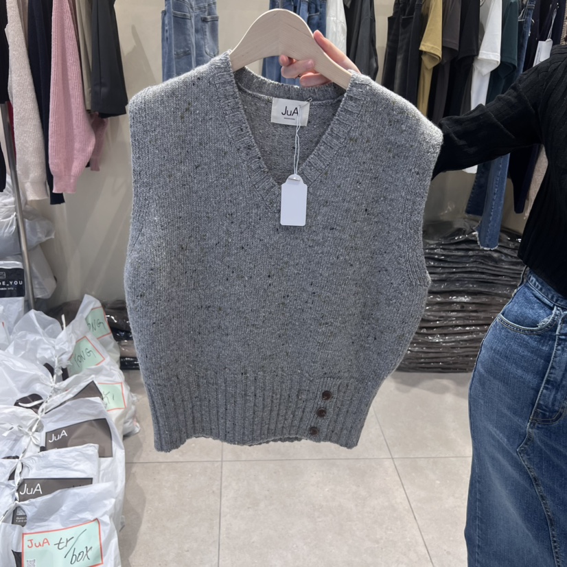 JuA直郵韓國代購女裝新款休閑推薦職業時尚熱賣真品吊帶背心JUA吊帶/背心圖色3