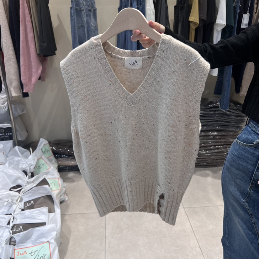 JuA直郵韓國代購女裝新款休閑推薦職業時尚熱賣真品吊帶背心JUA吊帶/背心圖色4