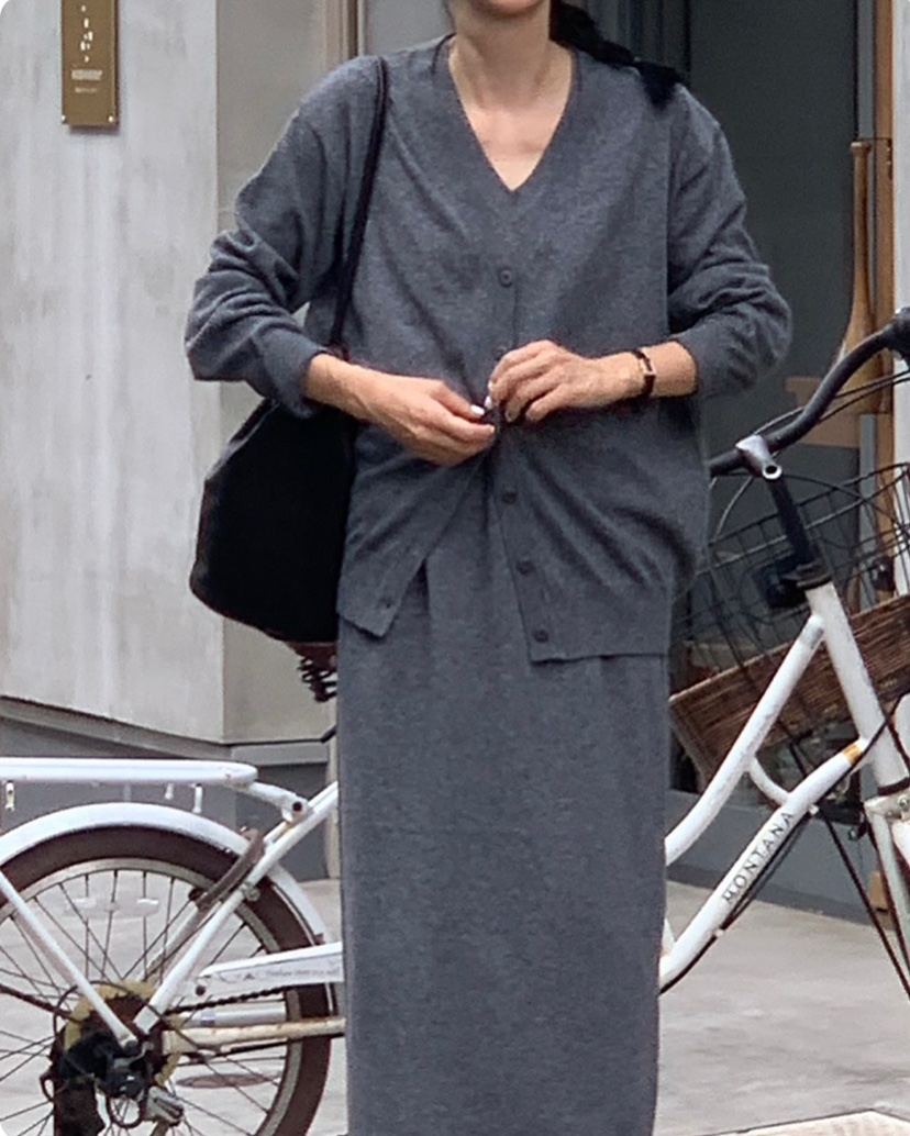 AFN/A Flan直郵韓國代購女裝新品推薦連衣裙含腰帶羊毛柔軟AFN/A Flan連衣裙