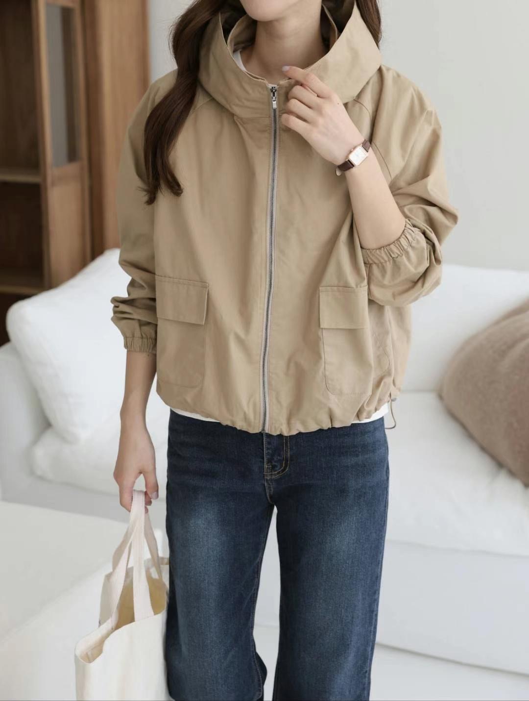 MU 뮤-T韓國直郵東大門代購女裝新款24秋冬人氣熱賣夾克MU 뮤-T夾克