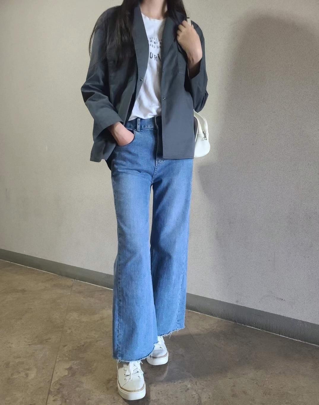 MU 뮤-T直郵韓國代購女裝新款24秋冬人氣休閑推薦職業夾克MU 뮤-T夾克