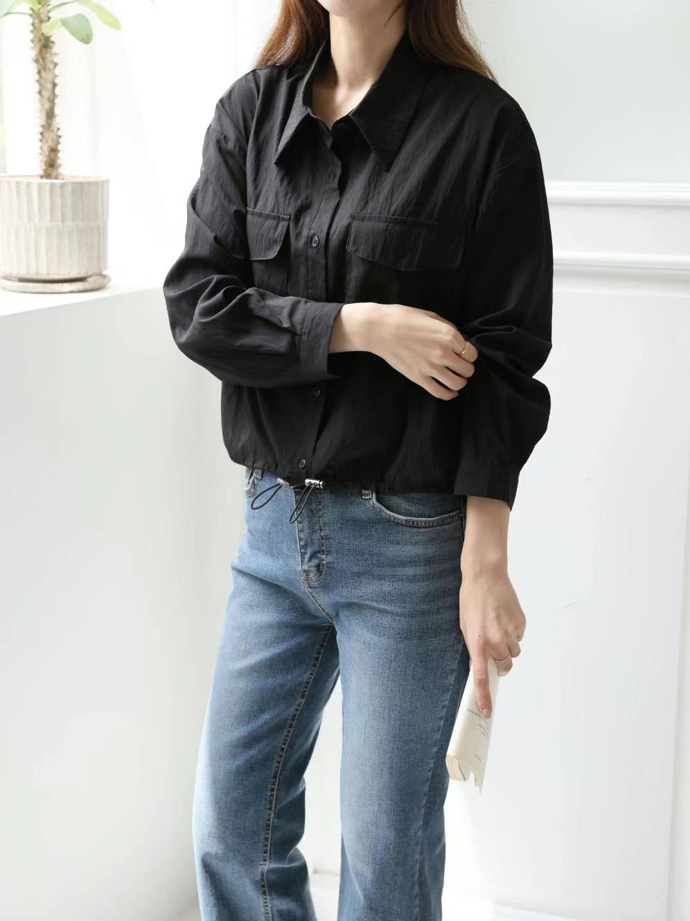 MU 뮤-T韓國直郵東大門代購女裝新品職業熱賣人氣襯衫蕾絲衫MU 뮤-T襯衫/蕾絲衫圖色2