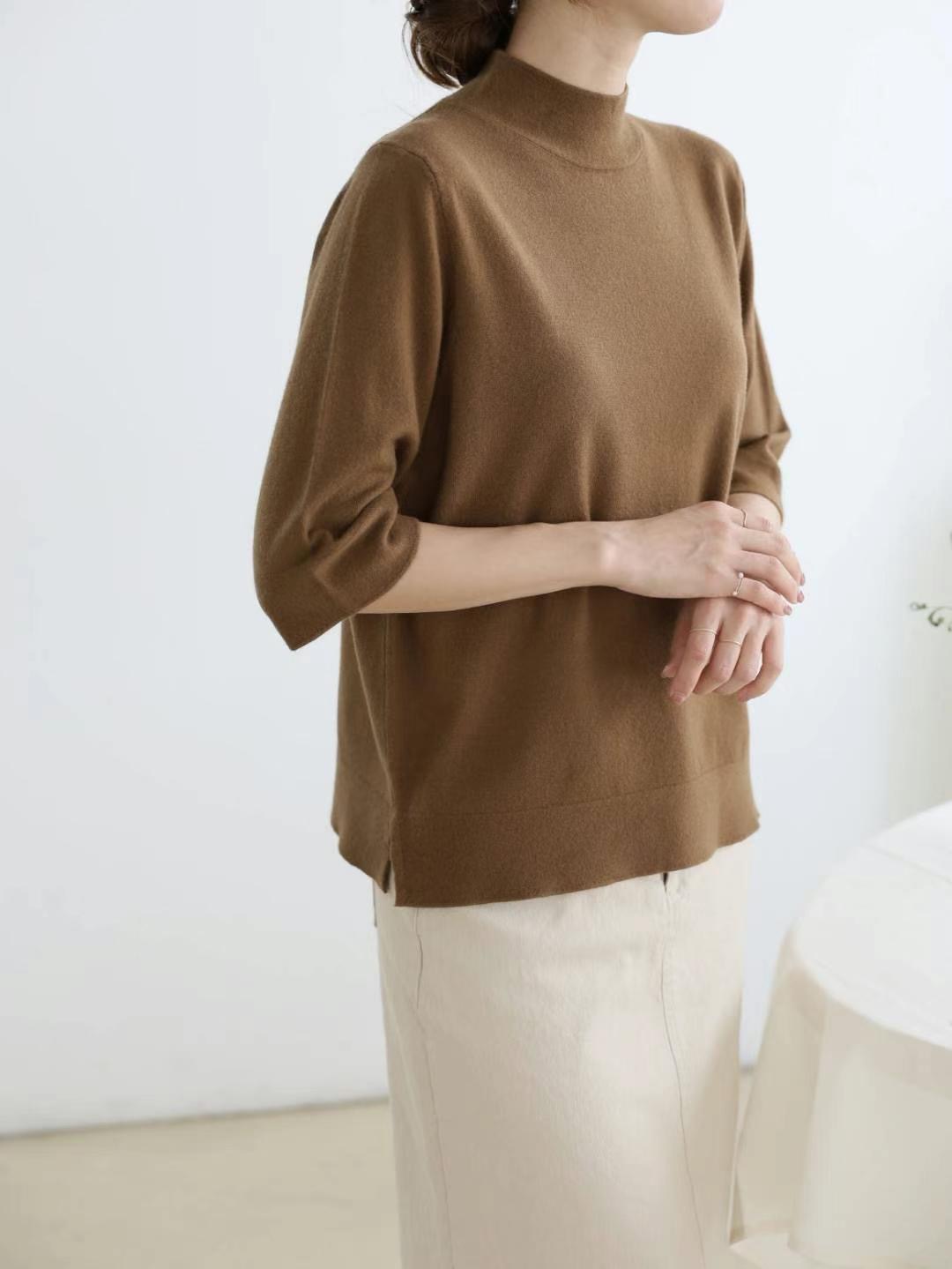 MU 뮤-T韓國直郵東大門代購女裝新品休閑24秋冬真品針織衫MU 뮤-T針織衫