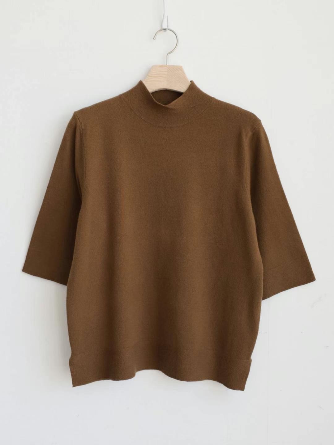 MU 뮤-T韓國直郵東大門代購女裝新品休閑24秋冬真品針織衫MU 뮤-T針織衫圖色1