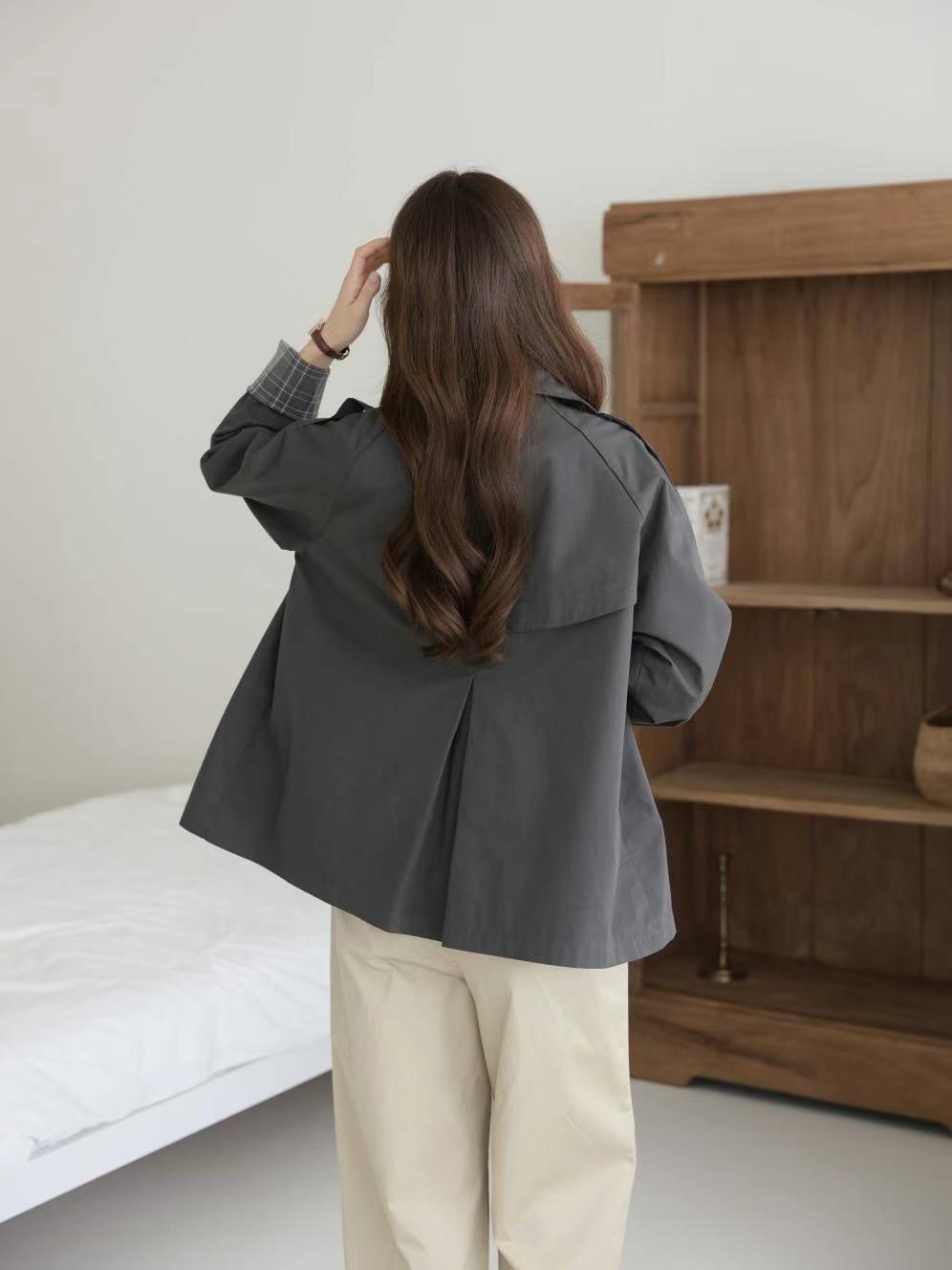 MU 뮤-T韓國直郵東大門實拍女裝新款職業熱賣時尚24秋冬夾克MU 뮤-T夾克