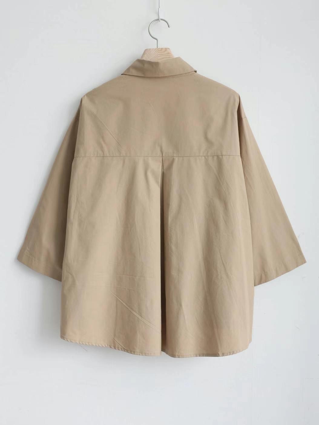 MU 뮤-T韓國直郵東大門代購女裝新款24秋冬熱賣襯衫蕾絲衫MU 뮤-T襯衫/蕾絲衫