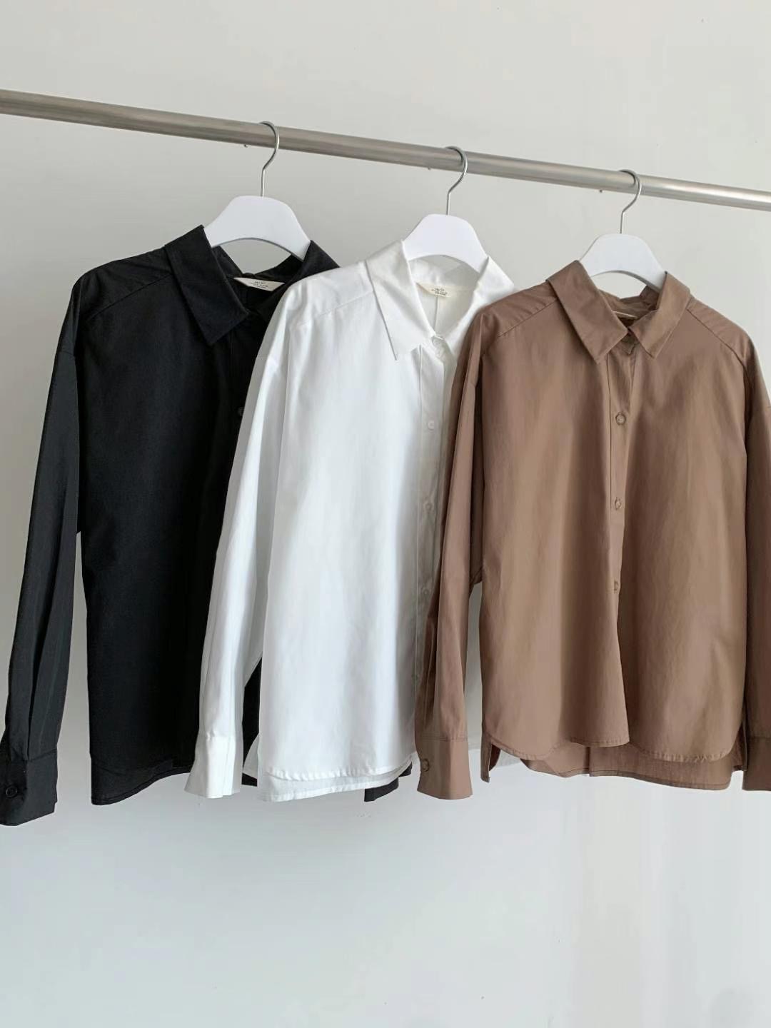 MU 뮤-T韓國直郵東大門代購女裝新品24秋冬職業襯衫蕾絲衫MU 뮤-T襯衫/蕾絲衫