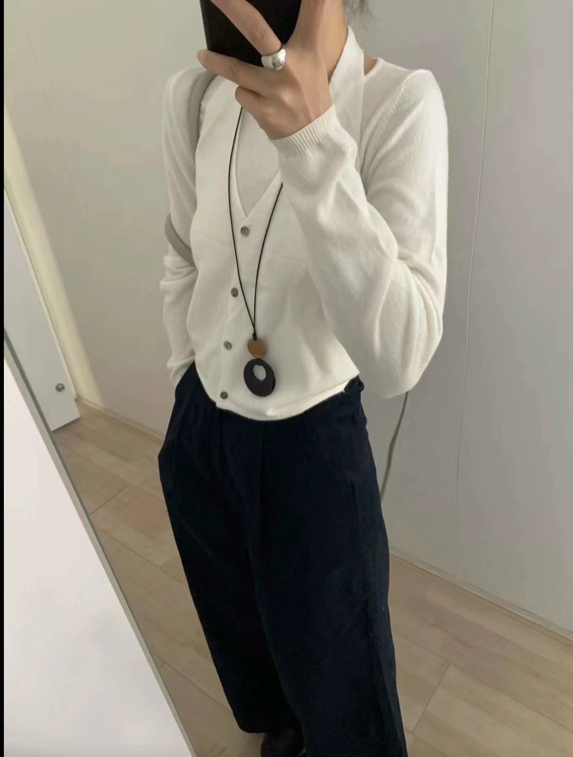 LUCKY STORE直郵韓國代購女裝新款時尚推薦熱賣人氣針織衫ANGE針織衫