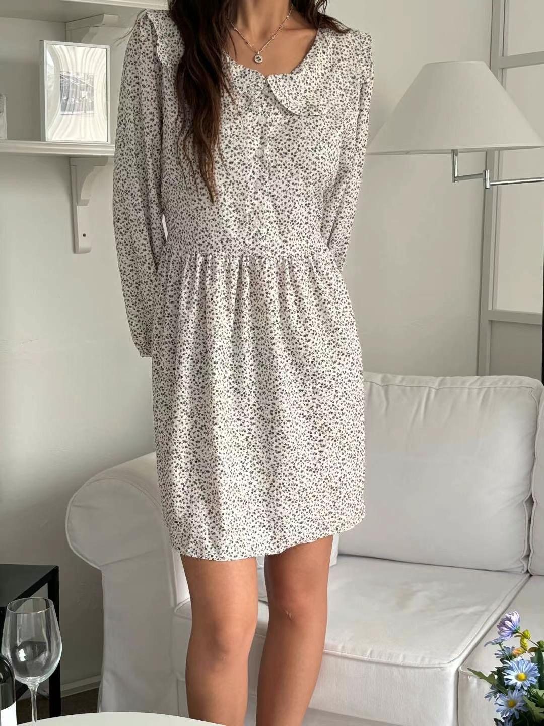 YANGPA韓國直郵東大門代購女裝新款時尚24秋冬休閑連衣裙YANGPA連衣裙