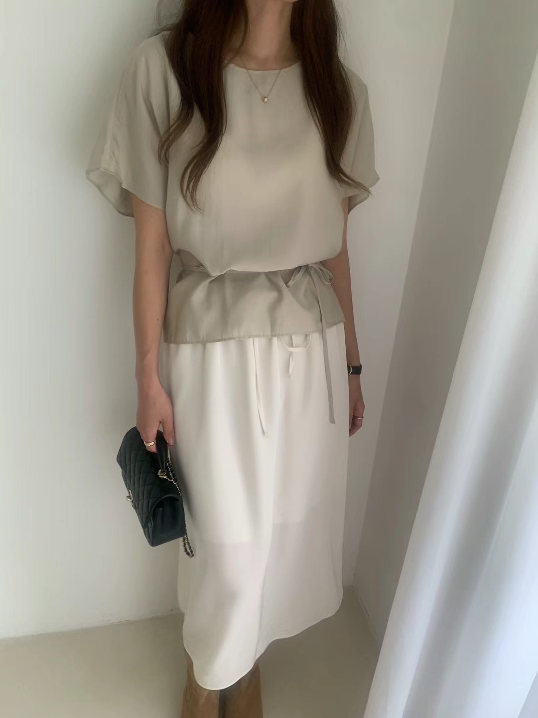 FREELOVE韓國直郵女裝新品職業24秋冬人氣推薦襯衫蕾絲衫FREELOVE襯衫/蕾絲衫圖色2