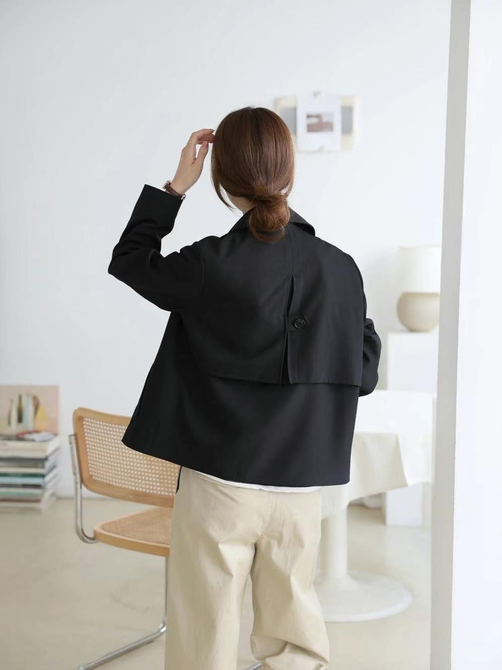 MU 뮤-T韓國直郵東大門實拍女裝新品24秋冬休閑時尚夾克MU 뮤-T夾克