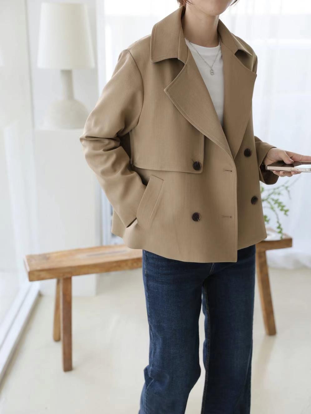 MU 뮤-T韓國直郵東大門實拍女裝新品24秋冬休閑時尚夾克MU 뮤-T夾克