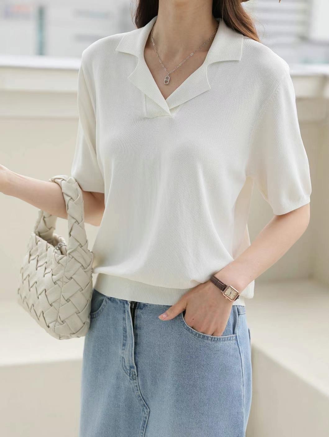 MU 뮤-T韓國直郵東大門實拍女裝新品熱賣24秋冬休閑T恤MU 뮤-TT恤