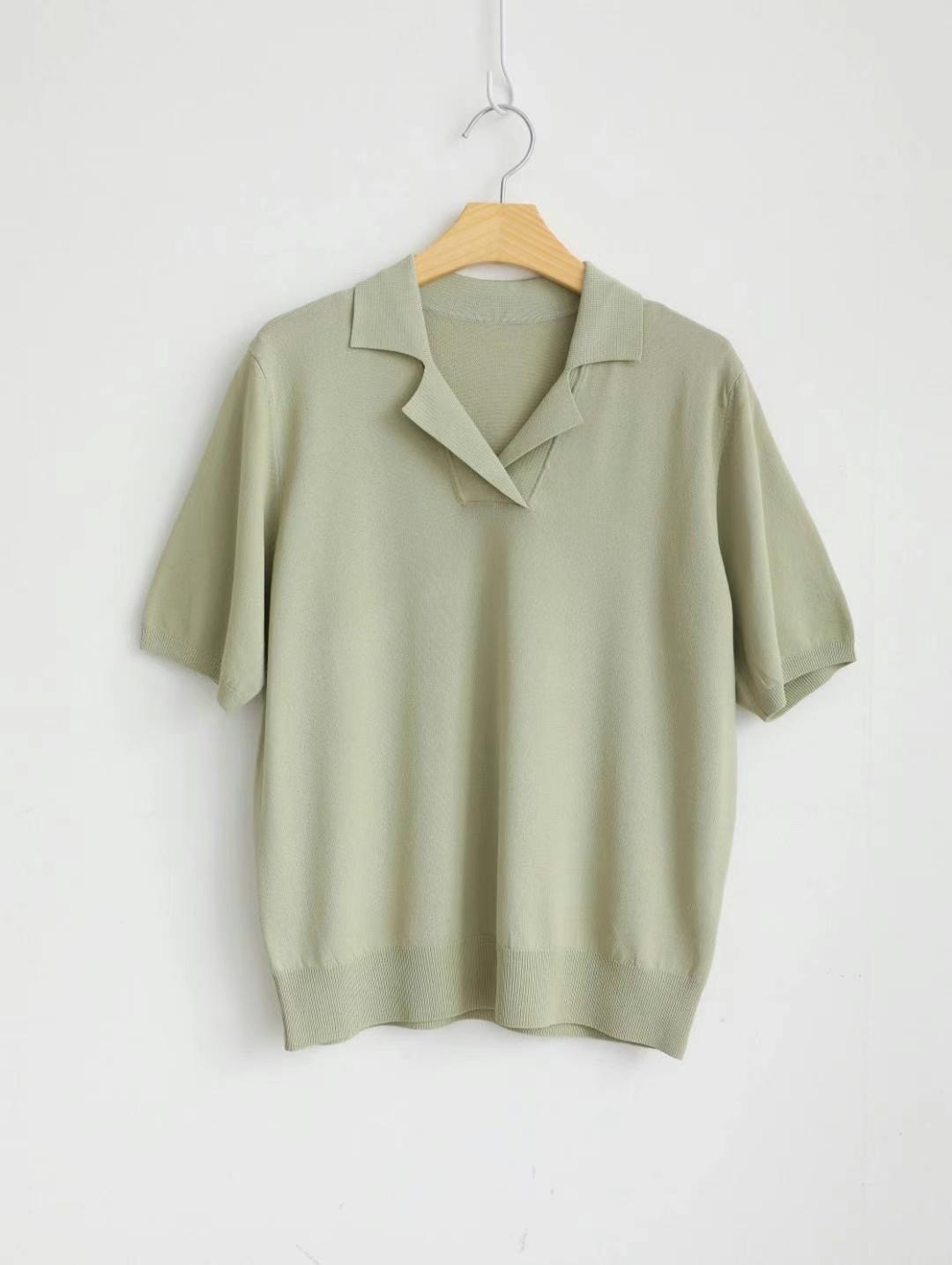 MU 뮤-T韓國直郵東大門實拍女裝新品熱賣24秋冬休閑T恤MU 뮤-TT恤圖色3